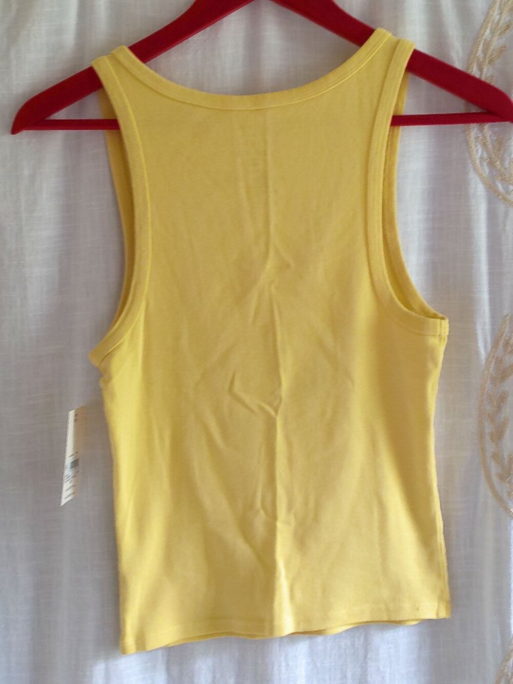 Billabong Yellow Tank Top Women's Small - Picture 5 of 5